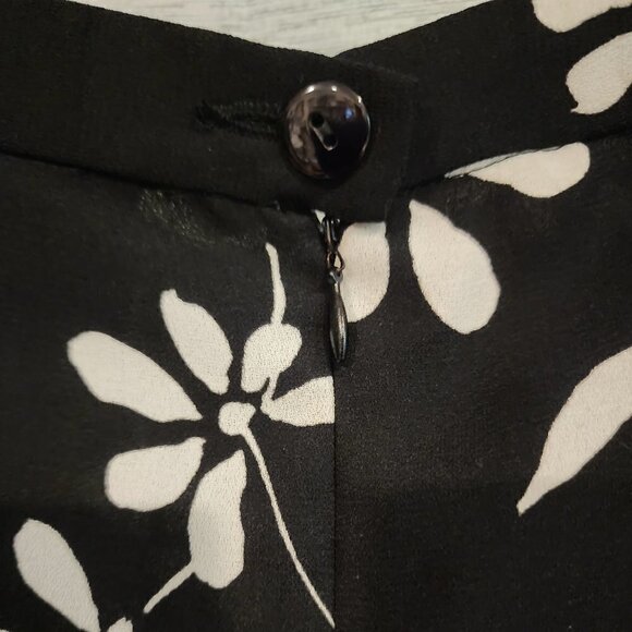 Pendleton Vintage black white Skirt 14 Light Weight - Picture 3 of 5